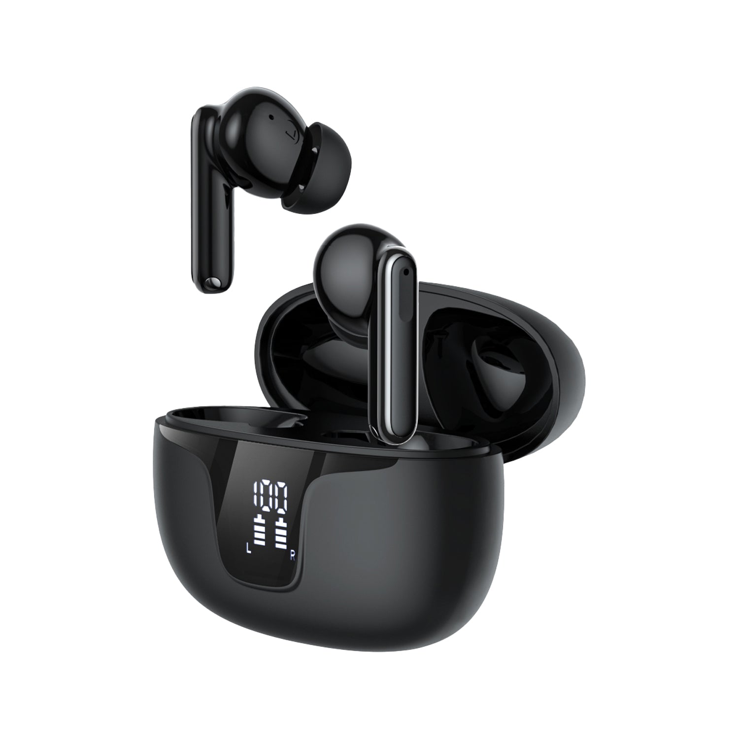 A Buds Quantum Sound Bluetooth Kopfhörer – ANC/ENC, Bluetooth 5.0, Display Ladecase - Phonebazaar