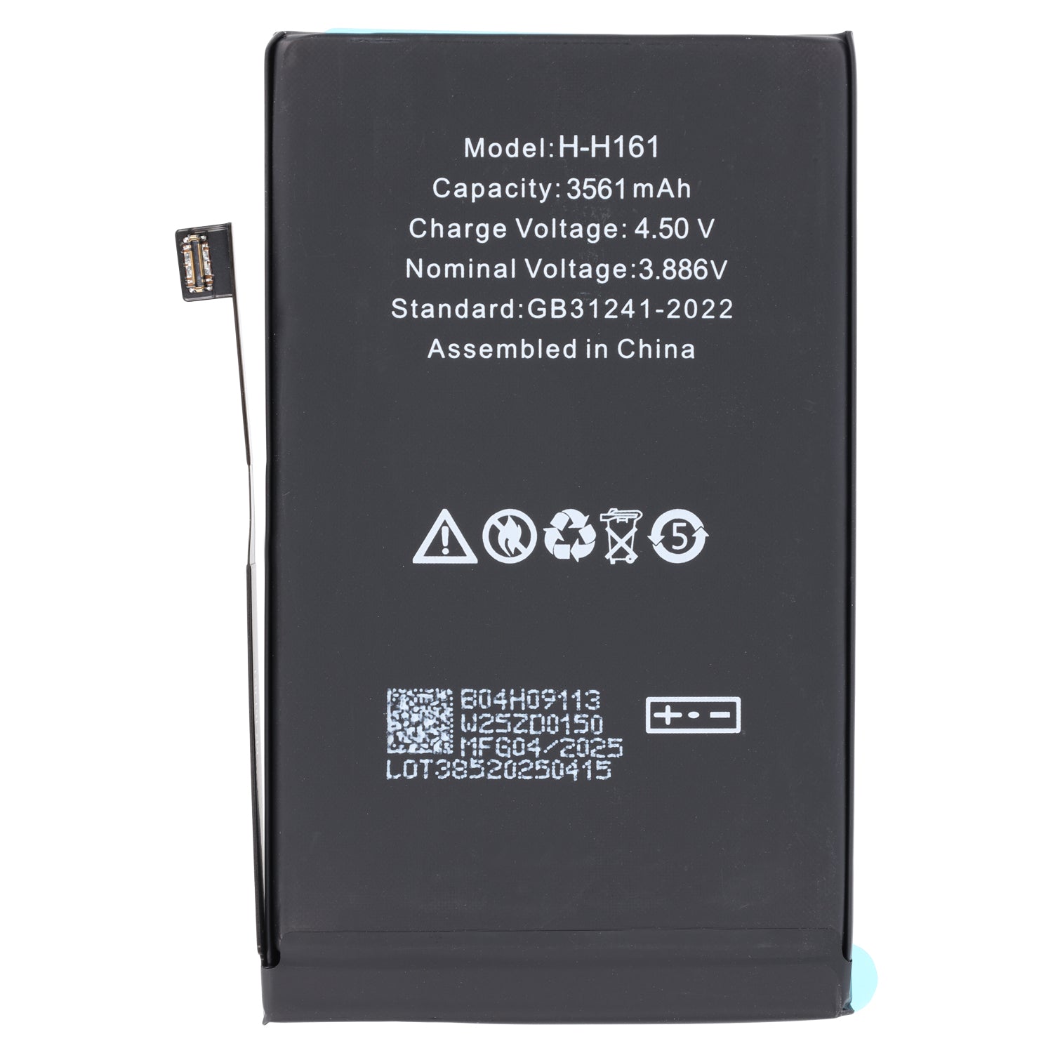 OEM iPhone 16 Li-Ion Akku (3561 mAh)