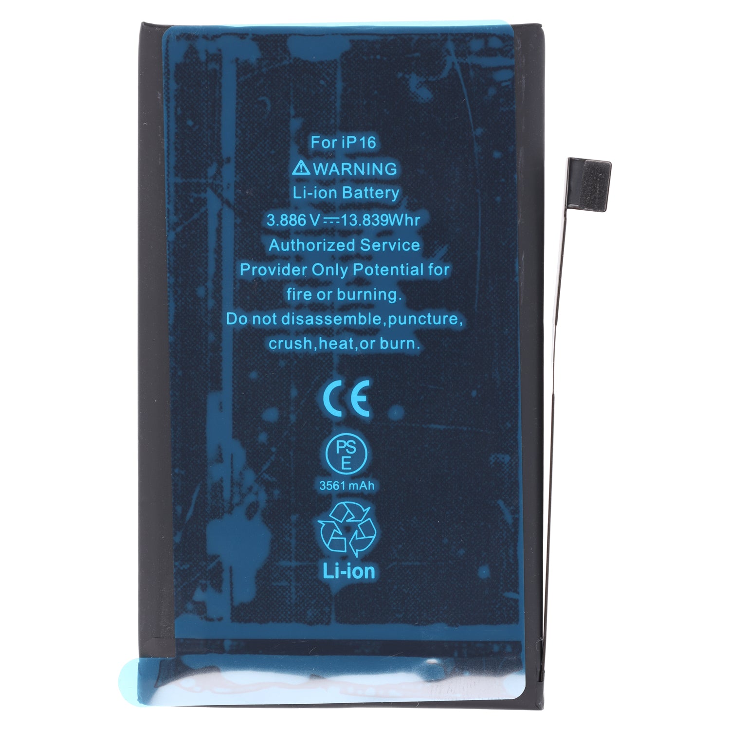 OEM iPhone 16 Li-Ion Akku (3561 mAh)