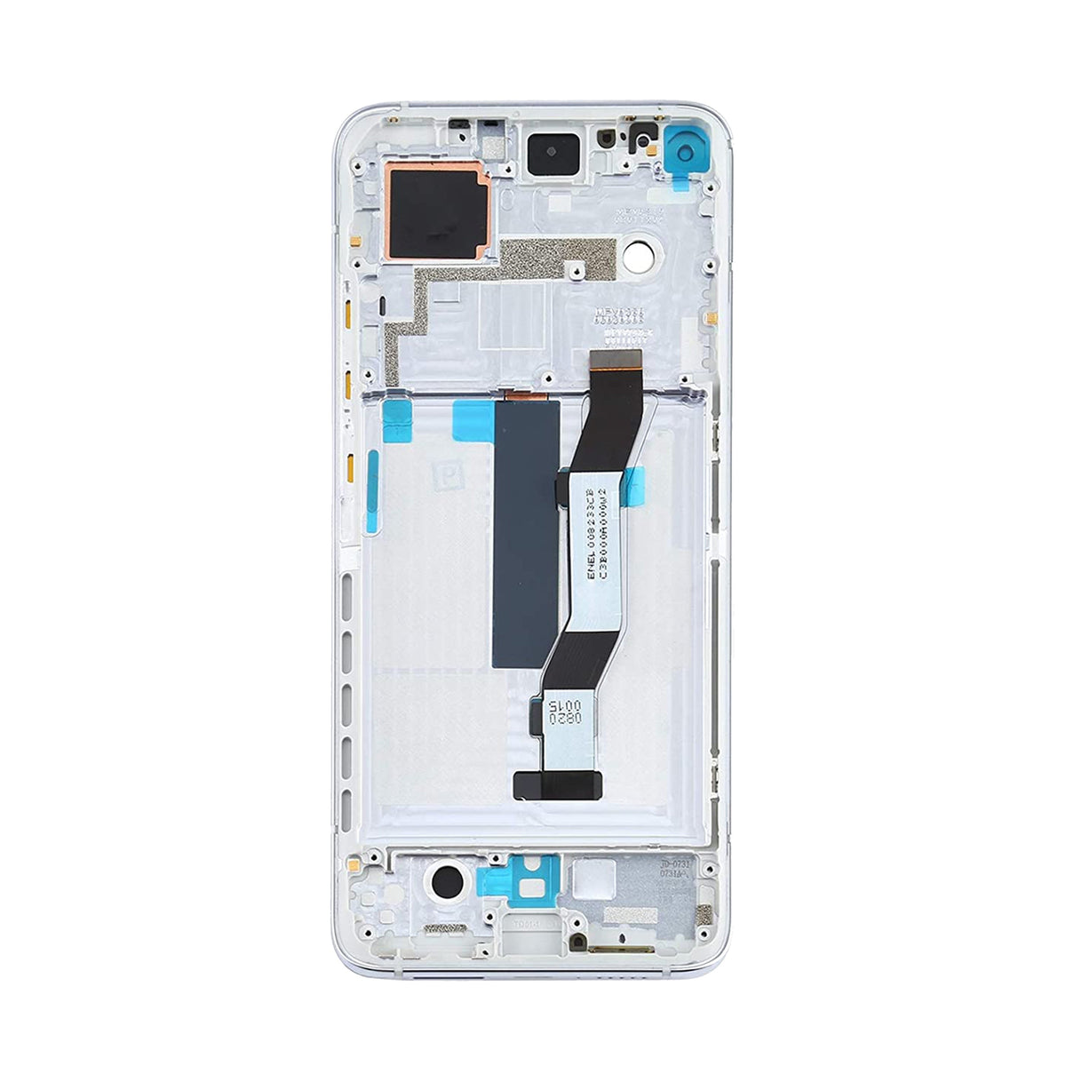 Xiaomi Mi 10T 5G, Mi 10T Pro 5G Display und Digitizer mit Rahmen Silber OEM