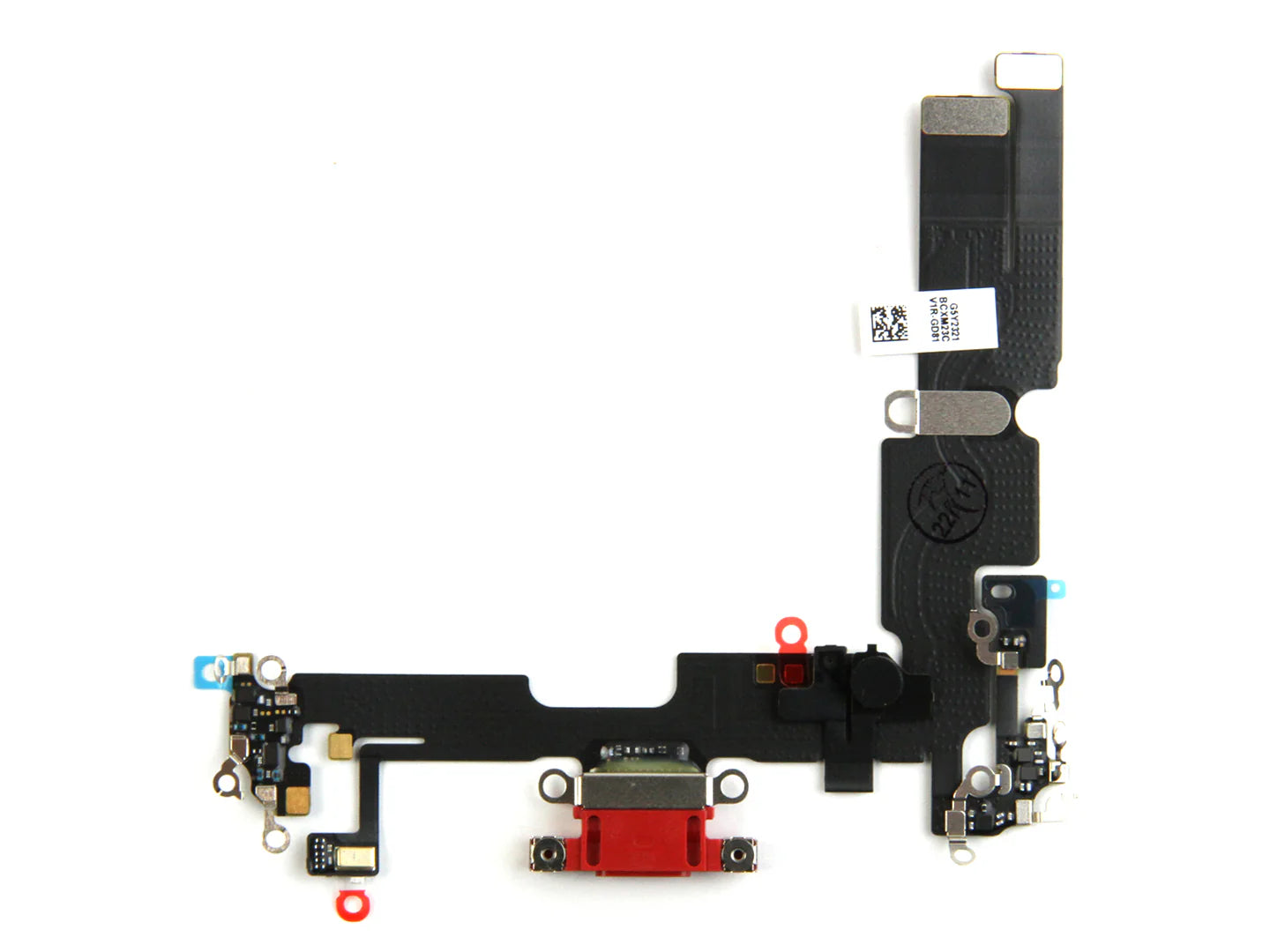 Für iPhone 14 Plus Systemanschluss-Flexplatine (PRODUCT),Schwarz, Blau, Rot, Lila, Gelb, Silber