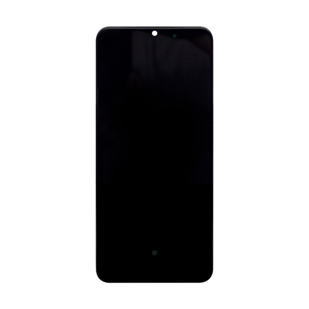 Oppo F17 Display und Digitizer mit Rahmen, Kosmisches Schwarz (OEM)