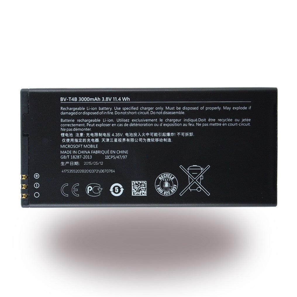 Nokia Microsoft - BV-T4B - Lithium-Ionen Akku - Lumia 640 XL