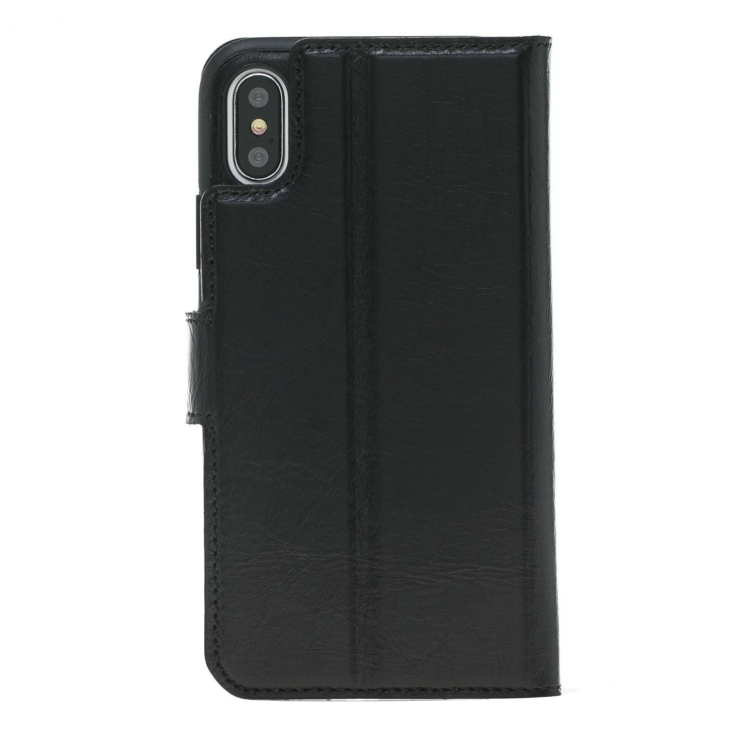 Bouletta Echt Leder Magic Wallet iPhone X Schwarz