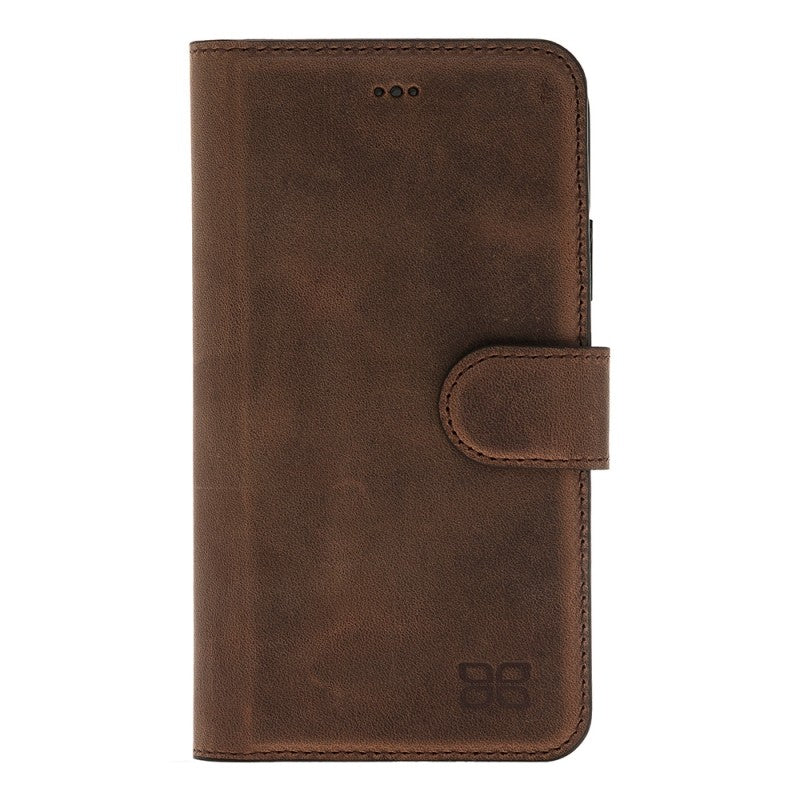 Bouletta Echt Leder Magic Wallet iPhone X Braun