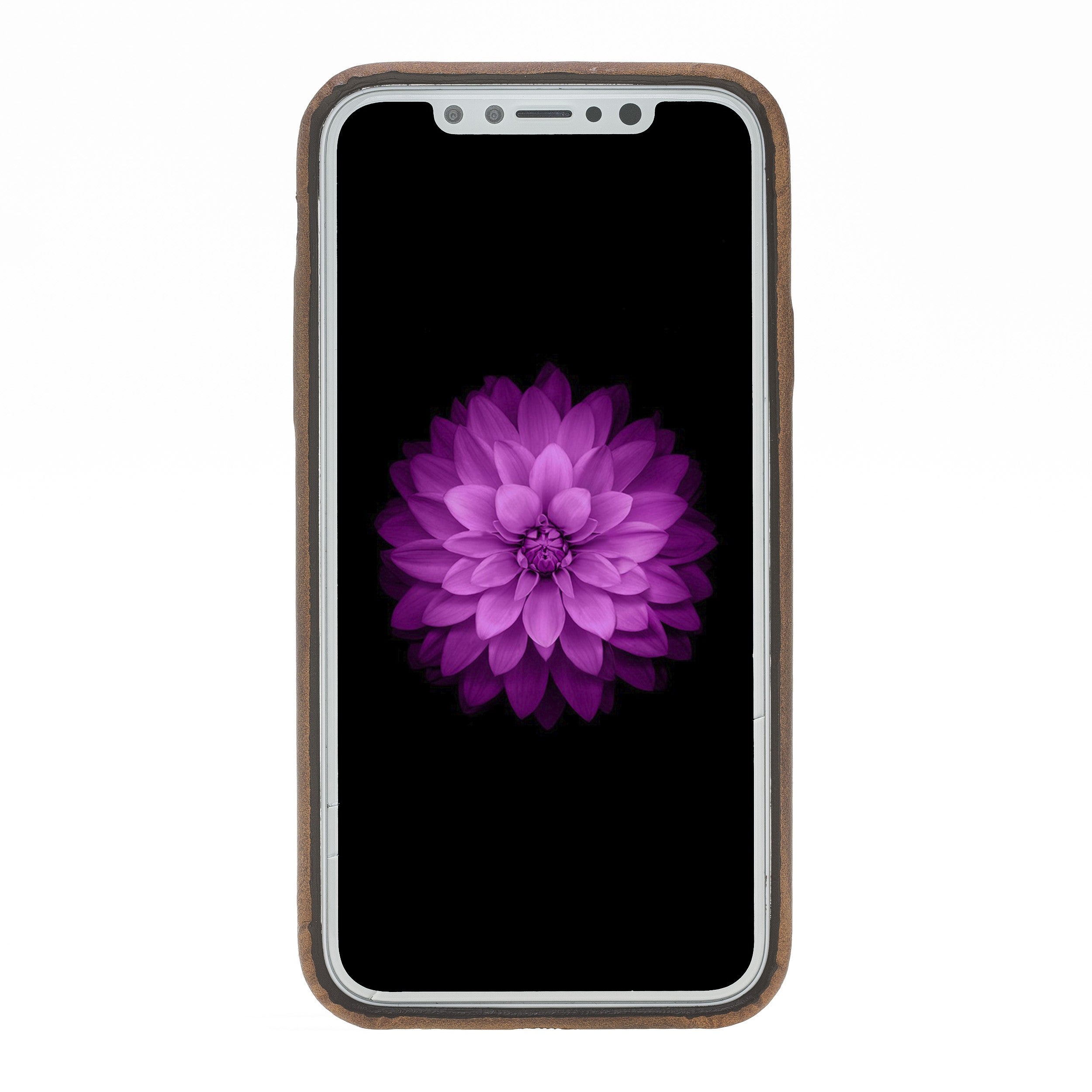 Bouletta Echt Leder Case iPhone X Ultra Cover Braun