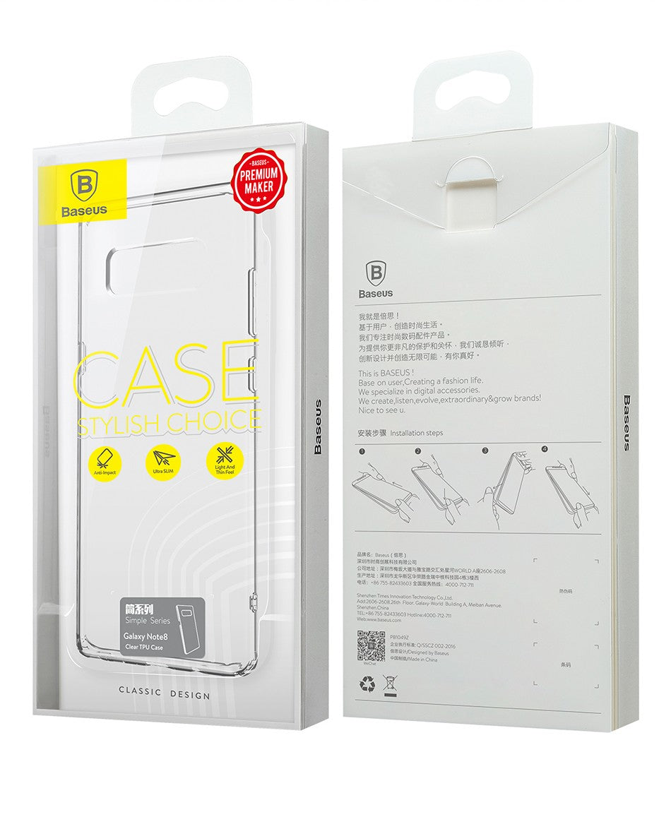 Baseus Silikon Case Samsung Note 8