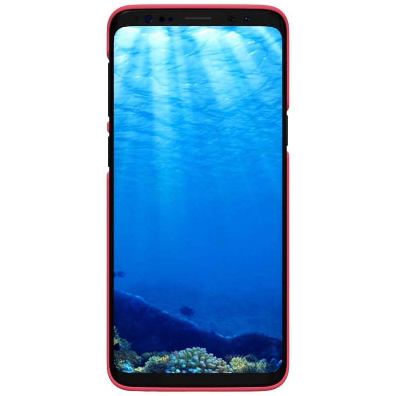 Nillkin Frosted Shield Matte Hülle Galaxy S9 Rot