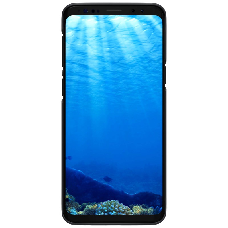 Nillkin Frosted Shield Matte Hülle Galaxy S9 Schwarz
