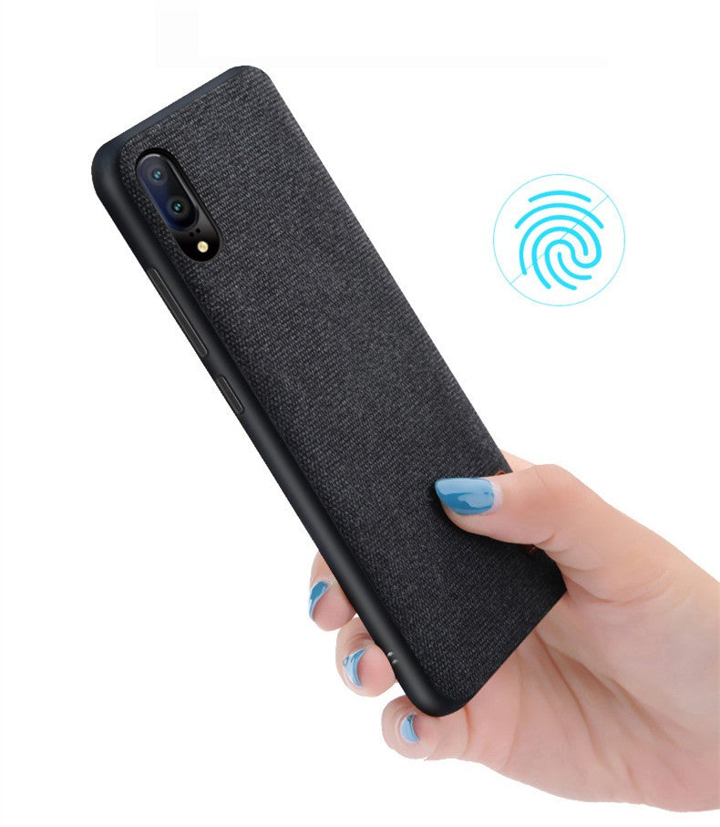 MOFI Huawei P20 Silikon Stoff Hülle