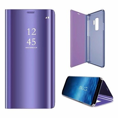 Samsung Galaxy S8 Plus Spiegel Clear View Case Lila