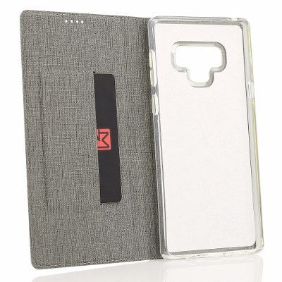 Galaxy Note 9 Book Case Wallet Tasche Gold