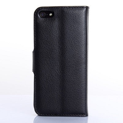 iPhone 5C Book Case Wallet Tasche Schwarz