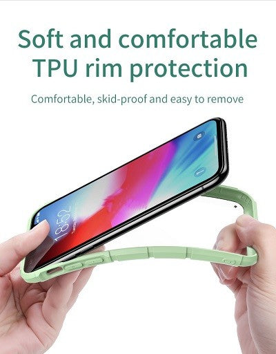 iPhone XR Baseus Tank Series Case Grün