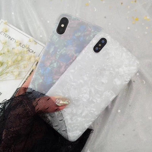 iPhone XS Shell Hulle Etui Weiss