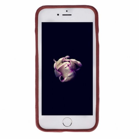 iPhone 7/8 Bouletta Leder Ultra Cover Weinrot