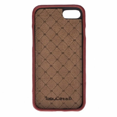 iPhone 7/8 Bouletta Leder Ultra Cover Weinrot