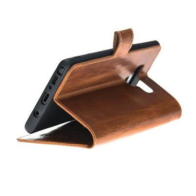 Bouletta Echt Leder Note 9 Book Wallet Braun