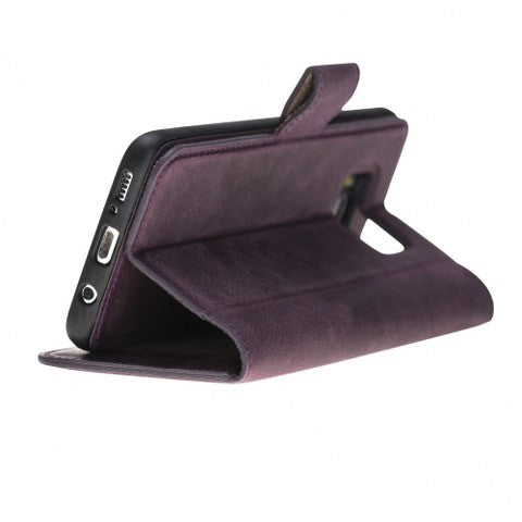 Samsung Galaxy S8 Plus Bouletta Echt Leder Magic Wallet Lila