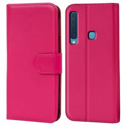 Galaxy A9 Book Case Wallet Tasche Brombeere