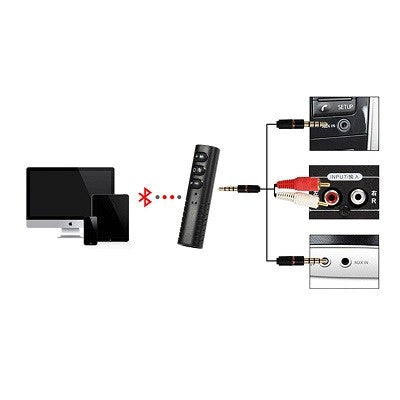 Auto Mini Audio Receiver Bluetooth 4,1 Konverter 3,5 mm