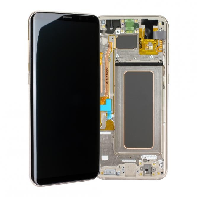 Samsung Galaxy S8 Plus LCD Frontcover, Gold
