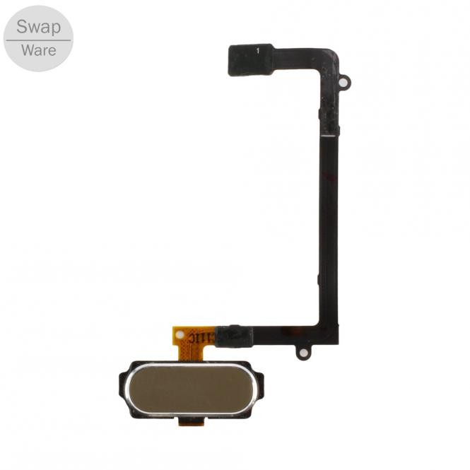 Samsung Galaxy S6 Edge Plus Home Button Flexkabel Gold