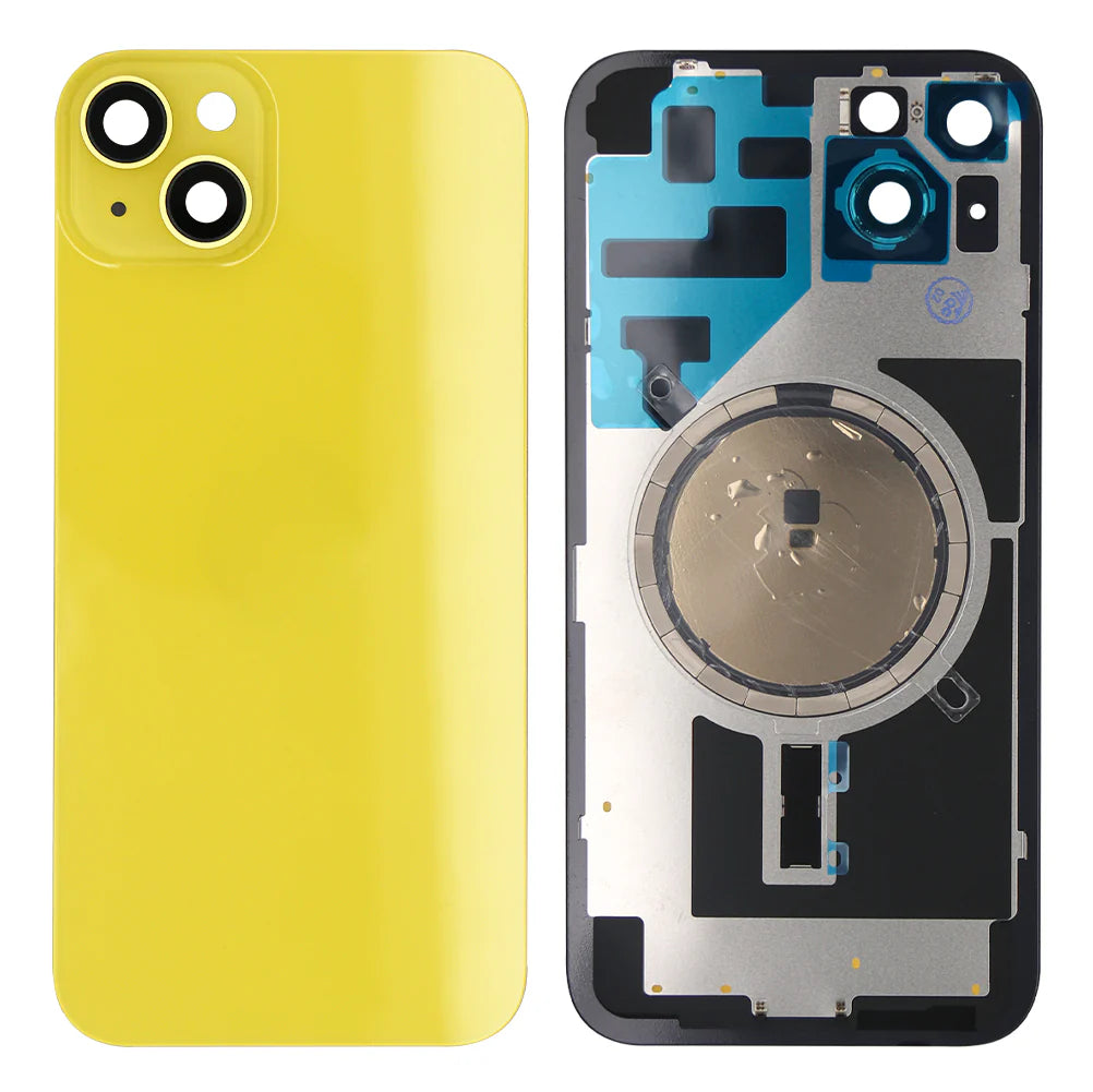 Für iPhone 14 Plus Extra Glass Midnight (vergrösserter Kamerarahmen)(Schwarz, Blau, Rot, Lila, Gelb, Silber.)