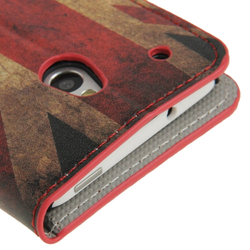 England UK Flagge Leder Kreditkarte HTC One Mini M4