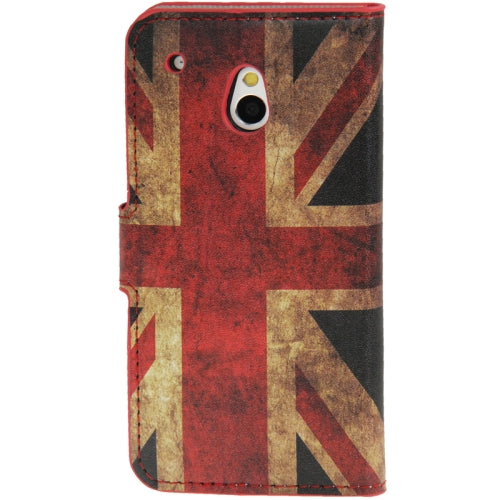 England UK Flagge Leder Kreditkarte HTC One Mini M4