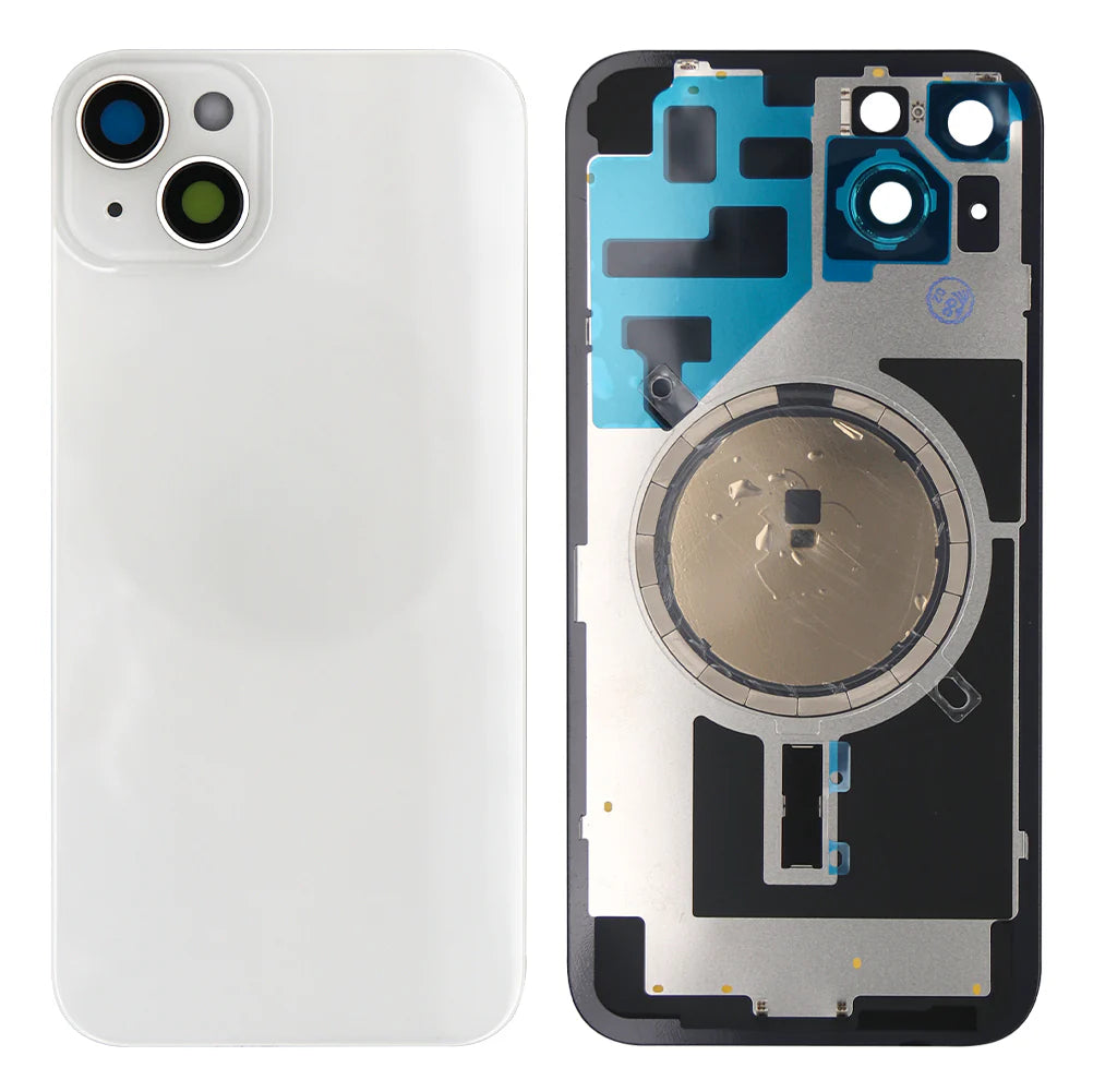 Für iPhone 14 Plus Extra Glass Midnight (vergrösserter Kamerarahmen)(Schwarz, Blau, Rot, Lila, Gelb, Silber.)