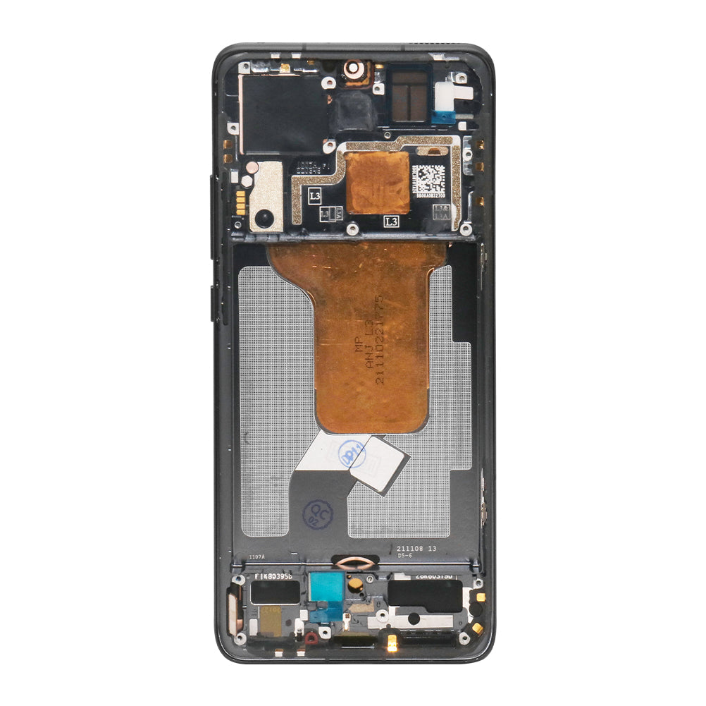 Xiaomi 12X Display und Digitizer mit Rahmen, Grau, OEM