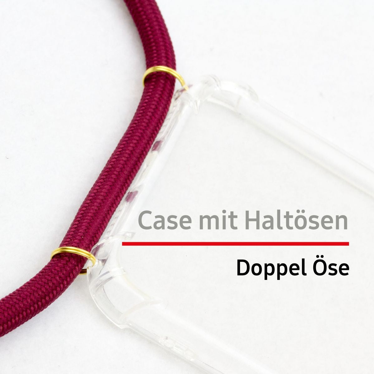 PT line TPU Schutzhülle mit Umhängeband für iPhone 11