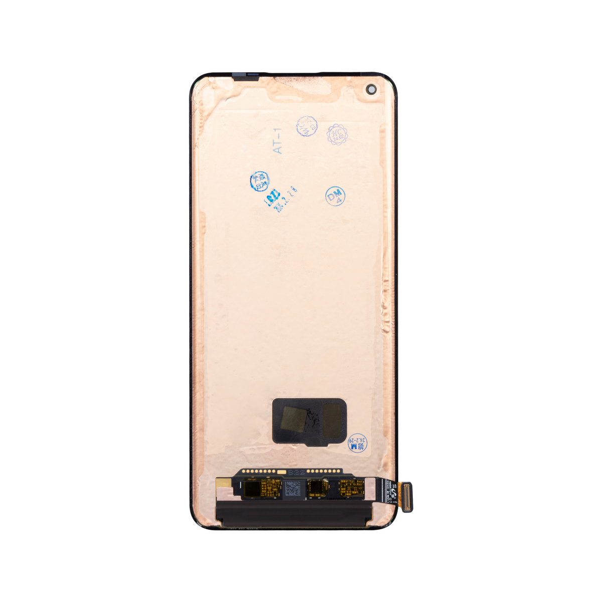 Oppo Find X5 Pro, OnePlus 10 Pro Display und Digitizer ohne Rahmen, Schwarz (OEM)