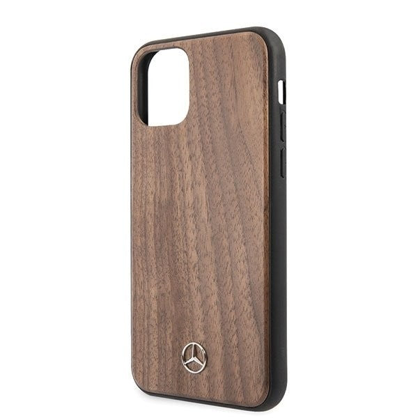 iPhone 11 Pro Mercedes Benz Wood Line Walnut Case MEHCN58VWOLB