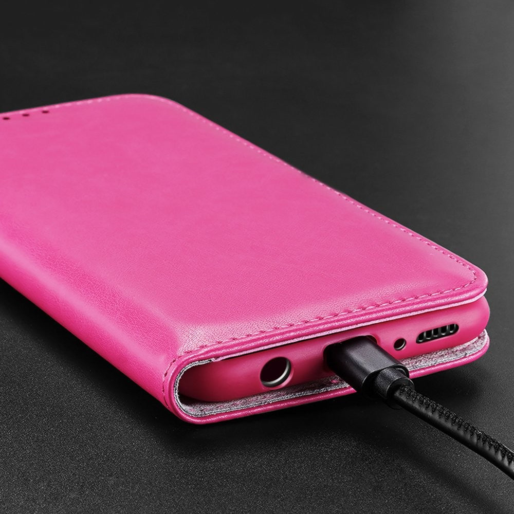 DUX DUCIS Bookcase schutzhülle Aufklappbare hülle für Samsung Galaxy A40 Rosa Pink