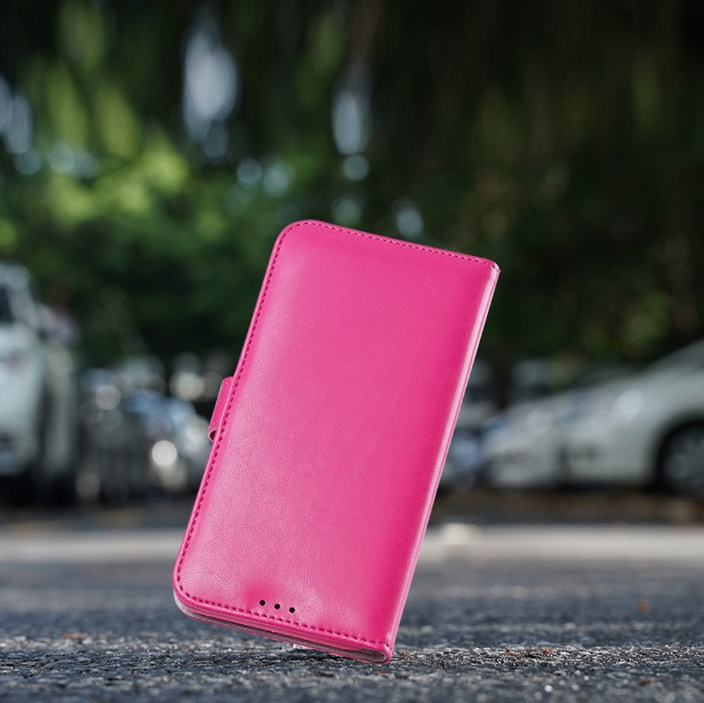 DUX DUCIS Bookcase schutzhülle Aufklappbare hülle für Samsung Galaxy A40 Rosa Pink