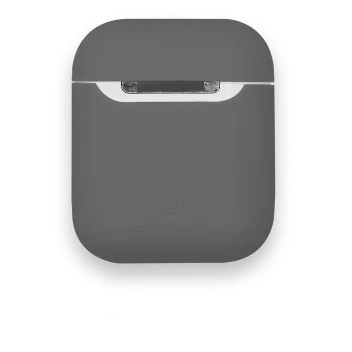 AirPods Silikon Case Hülle Grau