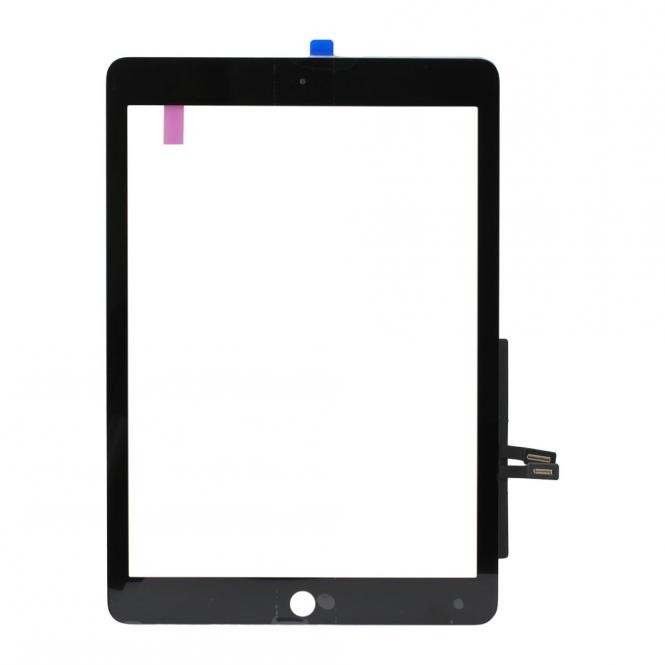 Touch Einheit + Displayglas kompatibel mit Apple iPad 6 2018, schwarz