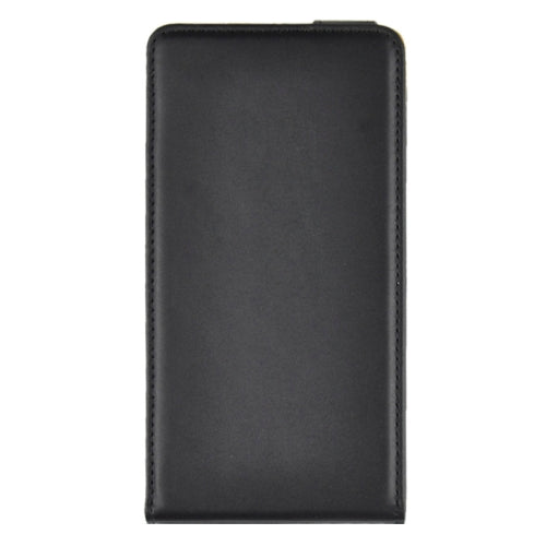 Schwarz Flip Leder Etui Tasche Note 4