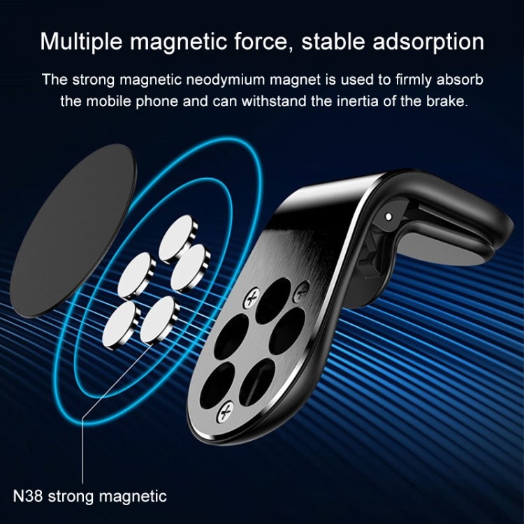 Handyhalterung Auto 360° Magnet Universal KFZ Lüftungsgitter