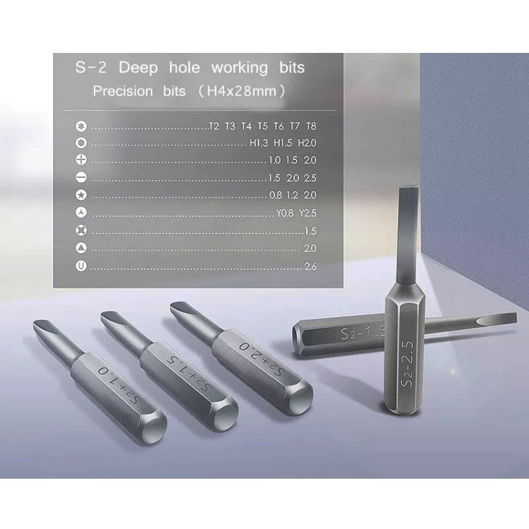24- teiliges Profi Universal Magnetisch Werkzeug Set Grau JAKEMY JM-8168