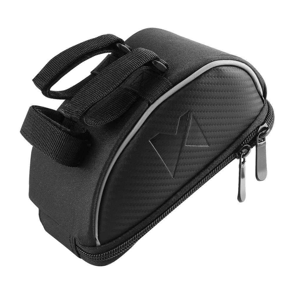 Fahrradtasche, Rahmentasche,Handyhalterung für Smartphones max 6,5 Zoll 0,9L schwarz