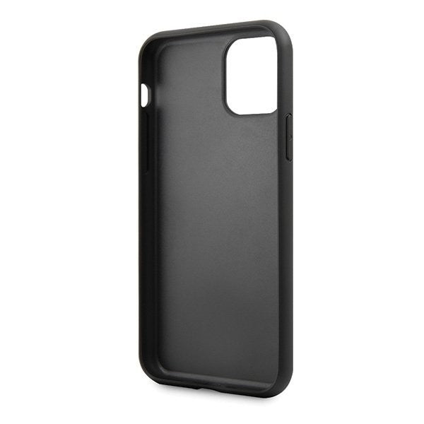 iPhone 11 Handyhülle -Guess 4G Double Layer Glitter case -Rot