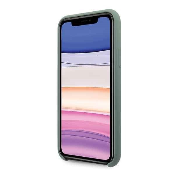Guess iPhone 11 Khaki hard case Silikon 4G Tone On Tone