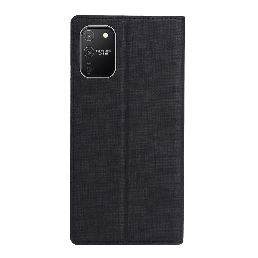 Samsung Galaxy S10 Lite Vili Wallet Book Case Schwarz