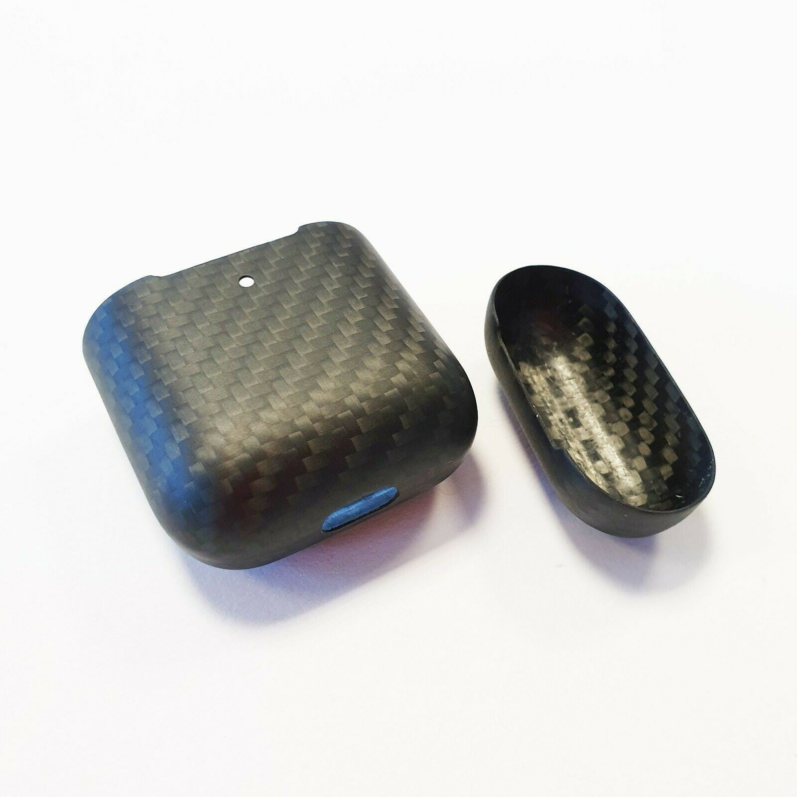 Echt Carbon Faser Volle Schutz Hülle Slim Case Für Airpods 1 / 2