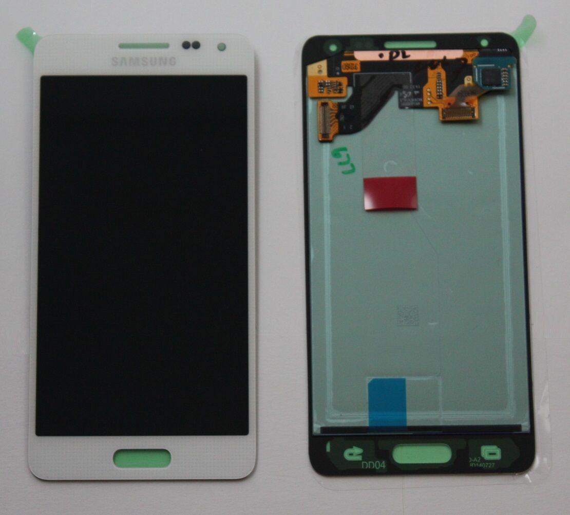 Original Samsung Galaxy Alpha G850F Display Weiss