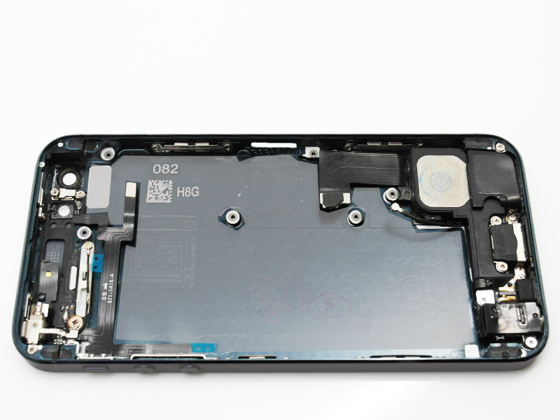 iPhone 5 Alu Backcover Rückseite Grau