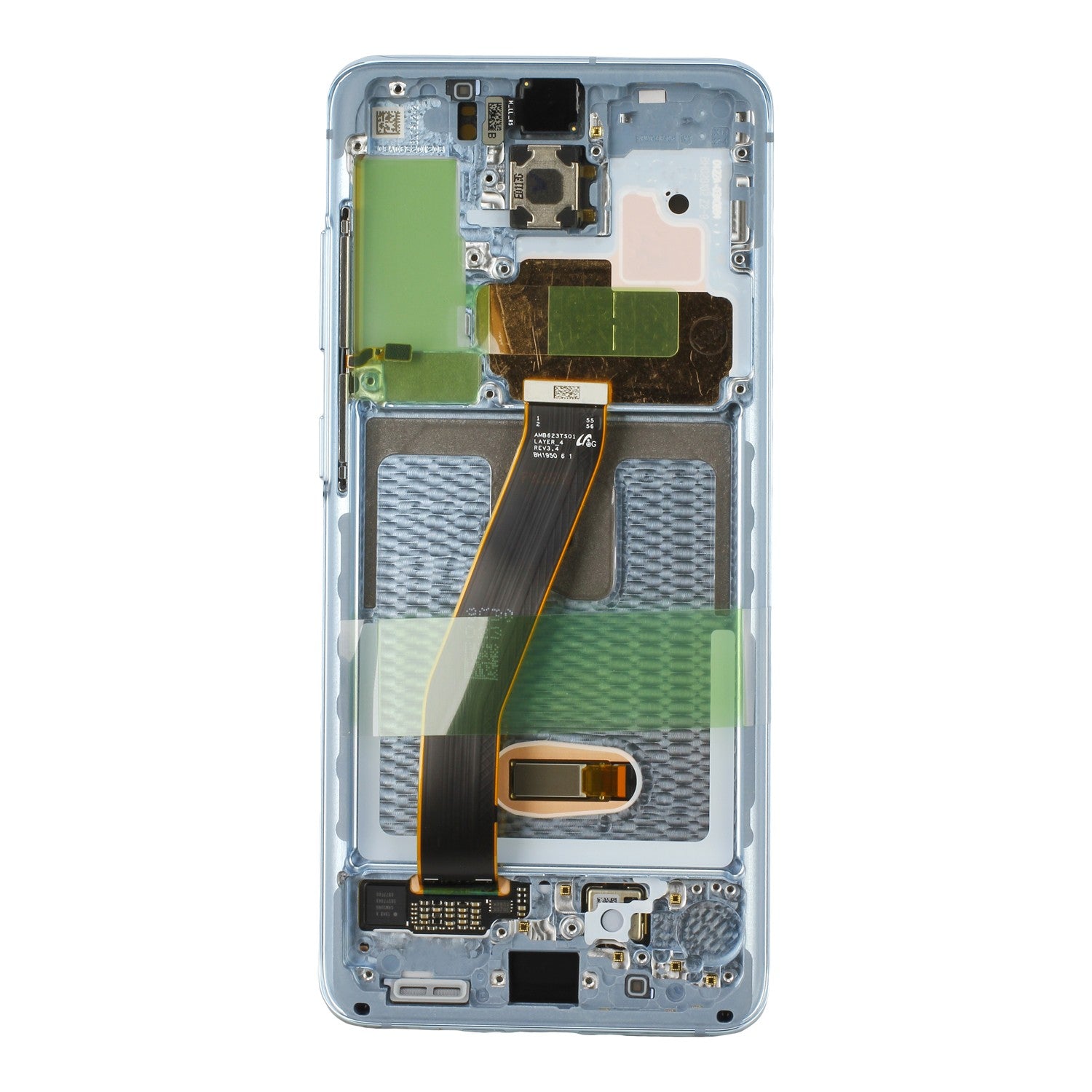 Samsung Galaxy S20 G980F/S20 5G G981B LCD Display, Cloud Blue Serviceware
